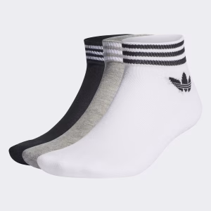Island Club Trefoil Ankle Socks 3 Pairs