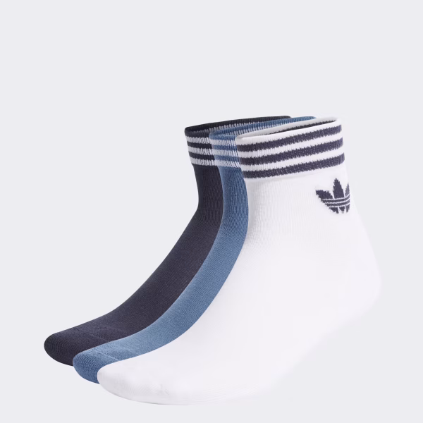 Island Club Trefoil Ankle Socks 3 Pairs - Image 3