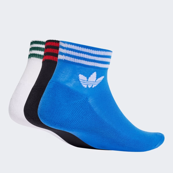 Island Club Trefoil Ankle Socks 3 Pairs - Image 2